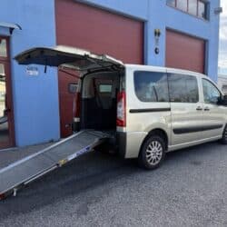 Rampa in alluminio 2 pezzi per salire in auto