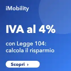 iMobility: IVA al 4% con Legge 104