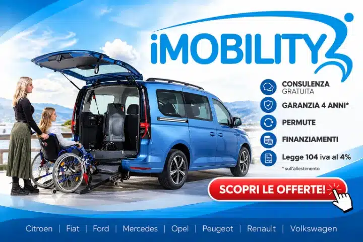 iMobility: auto per disabili con pianale ribassato, scopri le offerte